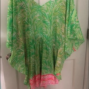 Lilly Pulitzer Mai Romper. Only worn two times. I am too short waisted for it.